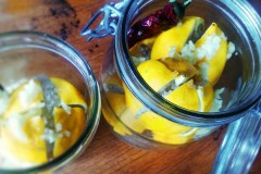 Citron confit maison, pour les tajines maison!